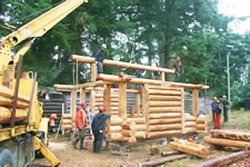 Fall 2017 Building with Logs