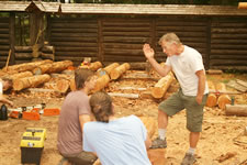 Fall 2017 Building with Logs