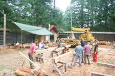 Fall 2017 Building with Logs