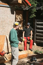 Fall 2017 Building with Logs