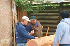 Spring 2017 Building with Logs