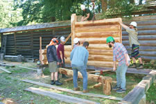 Spring 2017 Building with Logs