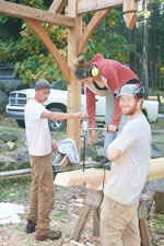 Fall 2018 Building with Logs