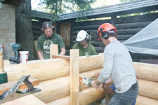 Fall 2018 Building with Logs