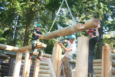 Fall 2018 Building with Logs