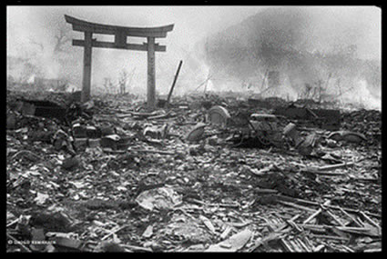 Nagasaki  1945, after the atomic bomb