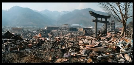 Nagasaki 2011,  following earthquake and tsunami