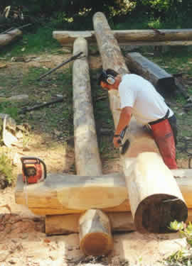 Building with Logs: Scribed Joinery