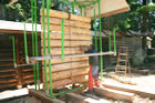 ISBA School -  Building with Logs