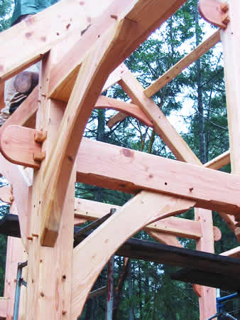 Timber Frame Bents: Layout/Joinery/Raise